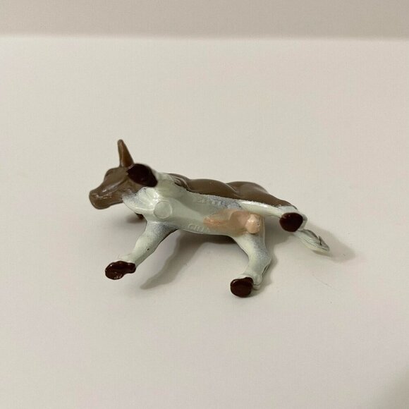 Lot of 3 ERTL Mini Animal Figures Cows and Horse - Picture 13 of 16